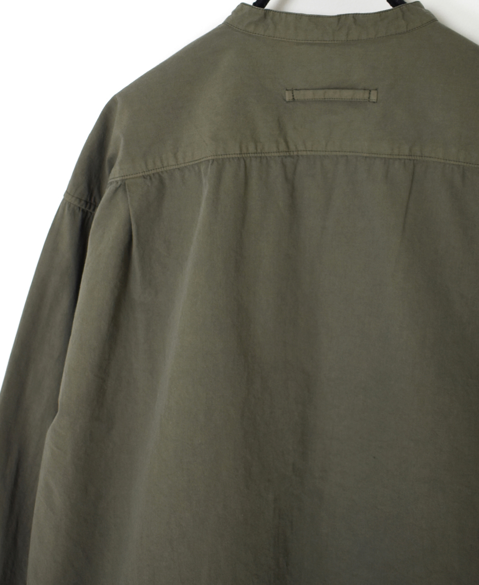 INAM2471PD(シャツ) 40s POPLIN OVERDYED UTILITY SHIRT