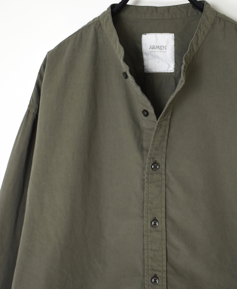 INAM2471PD(シャツ) 40s POPLIN OVERDYED UTILITY SHIRT