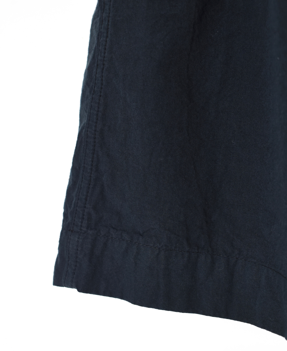 INAM2475PD(スカート) 40s POPLIN OVER DYED GATHERED SKIRT