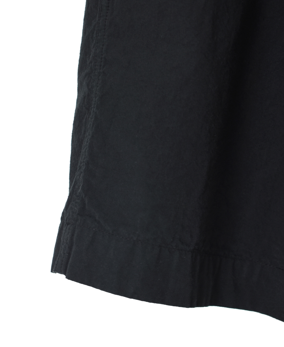 INAM2475PD(スカート) 40s POPLIN OVER DYED GATHERED SKIRT