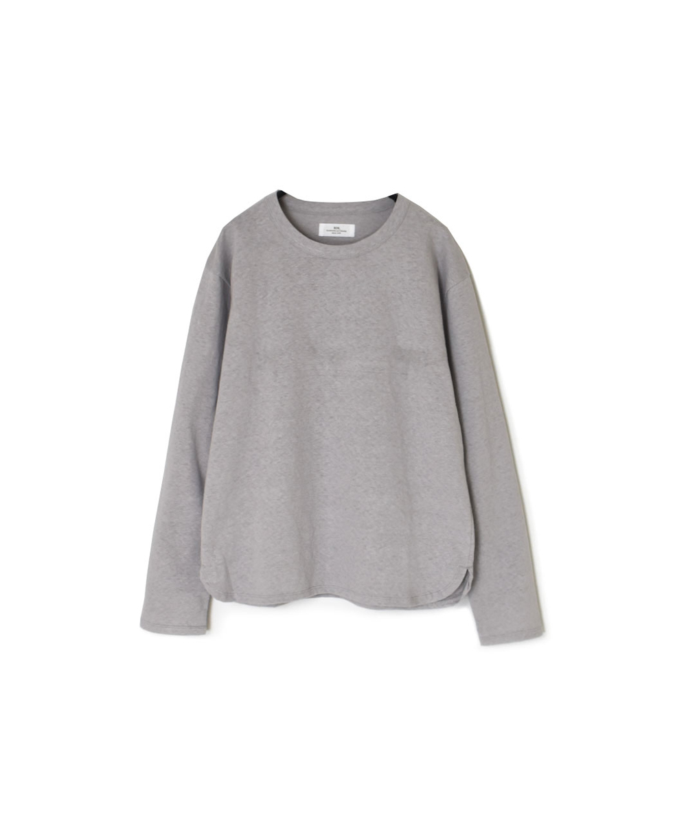 GNSL24561(Tシャツ) COTTON SLUB SINGLE JERSEY CREW-NECK L/SL T-SHIRT