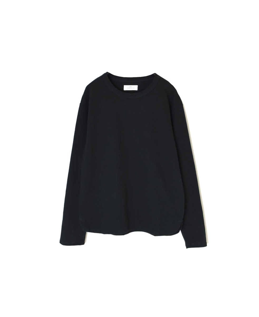 GNSL24561(Tシャツ) COTTON SLUB SINGLE JERSEY CREW-NECK L/SL T-SHIRT