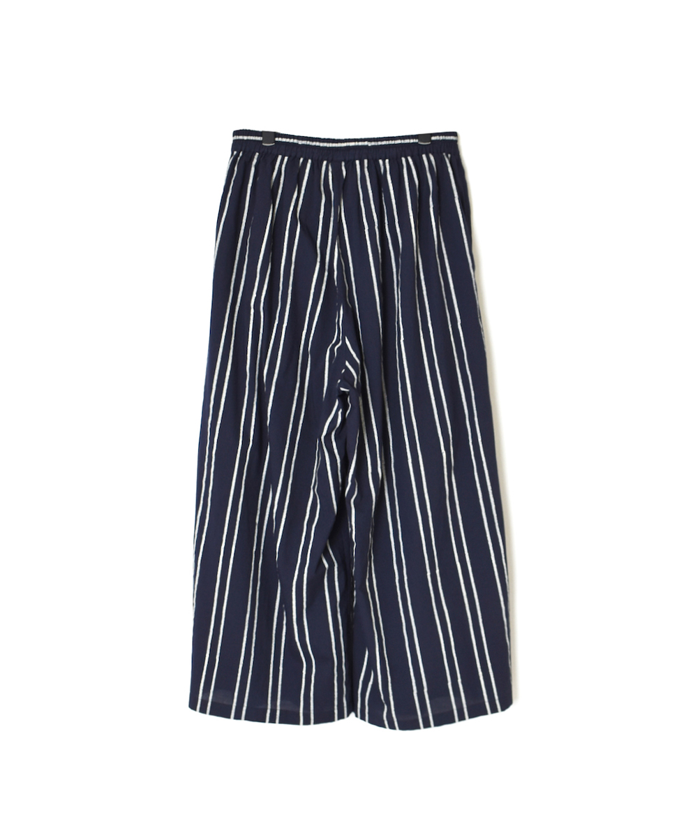 NMDS24624(パンツ) 60s COTTON STRIPE BLOCK PRINT EASY PANTS