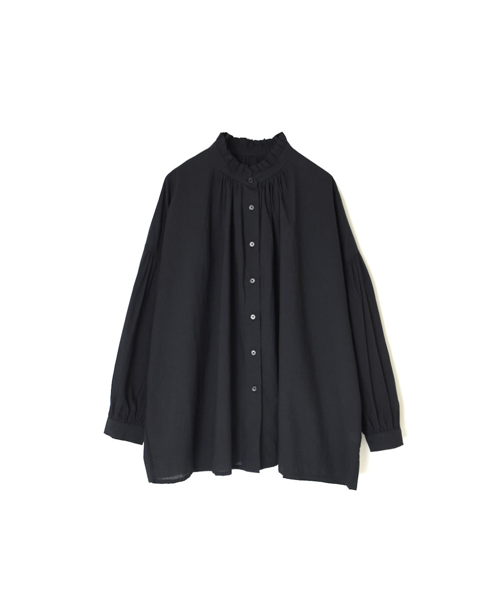 NSL24551(シャツ) 60s CAMBRIC PLAIN FRILL COLLAR SHIRT