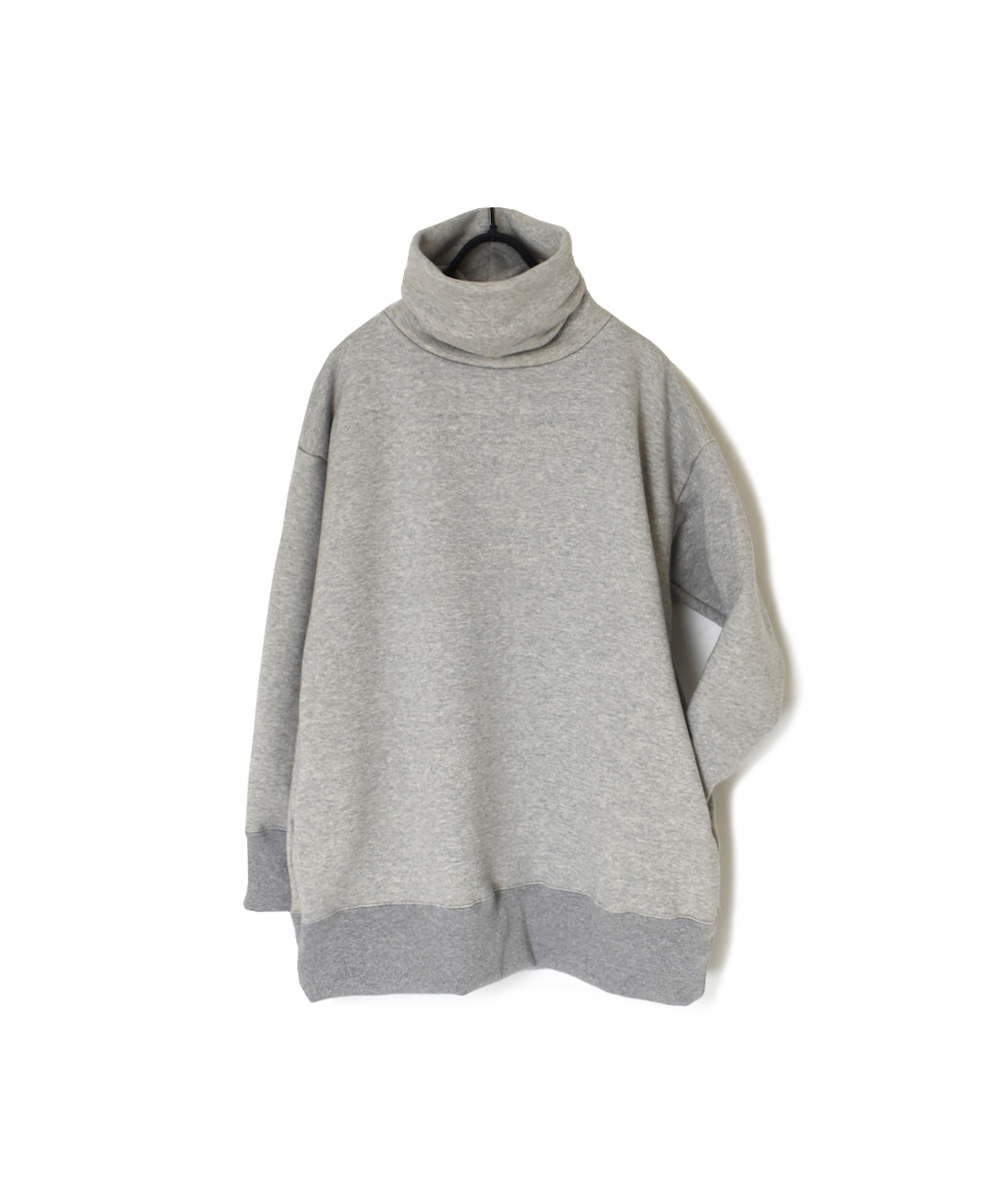 GNSL24551(プルオーバー) FRENCH TERRY TURTLE NECK