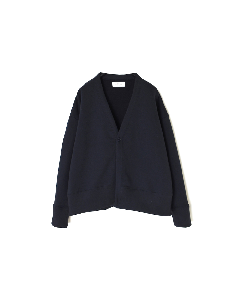 GNSL24553(カーディガン) FRENCH TERRY V-NECK 1BUTTON CARDIGAN