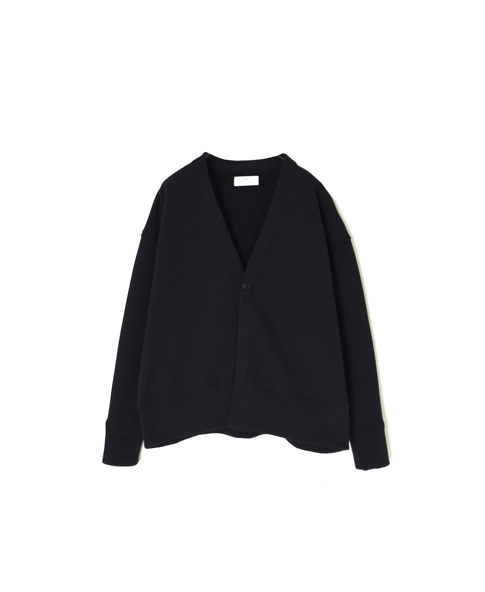 GNSL24553(カーディガン) FRENCH TERRY V-NECK 1BUTTON CARDIGAN