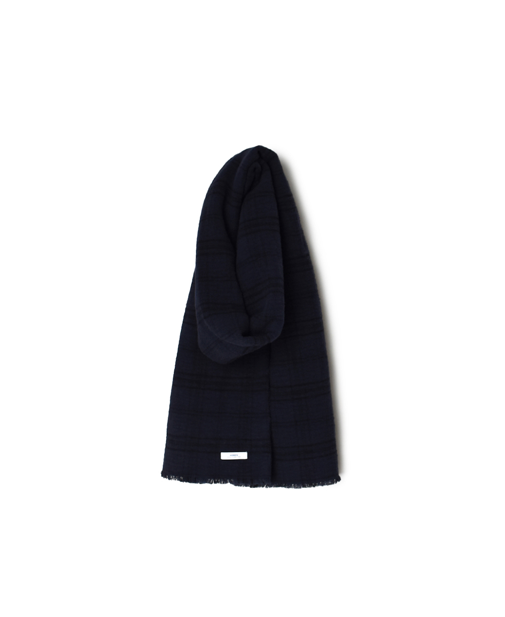 SNAM2251 (スカーフ) COTTON FLANNEL OVERDYED DOUBLE FACE SCARF