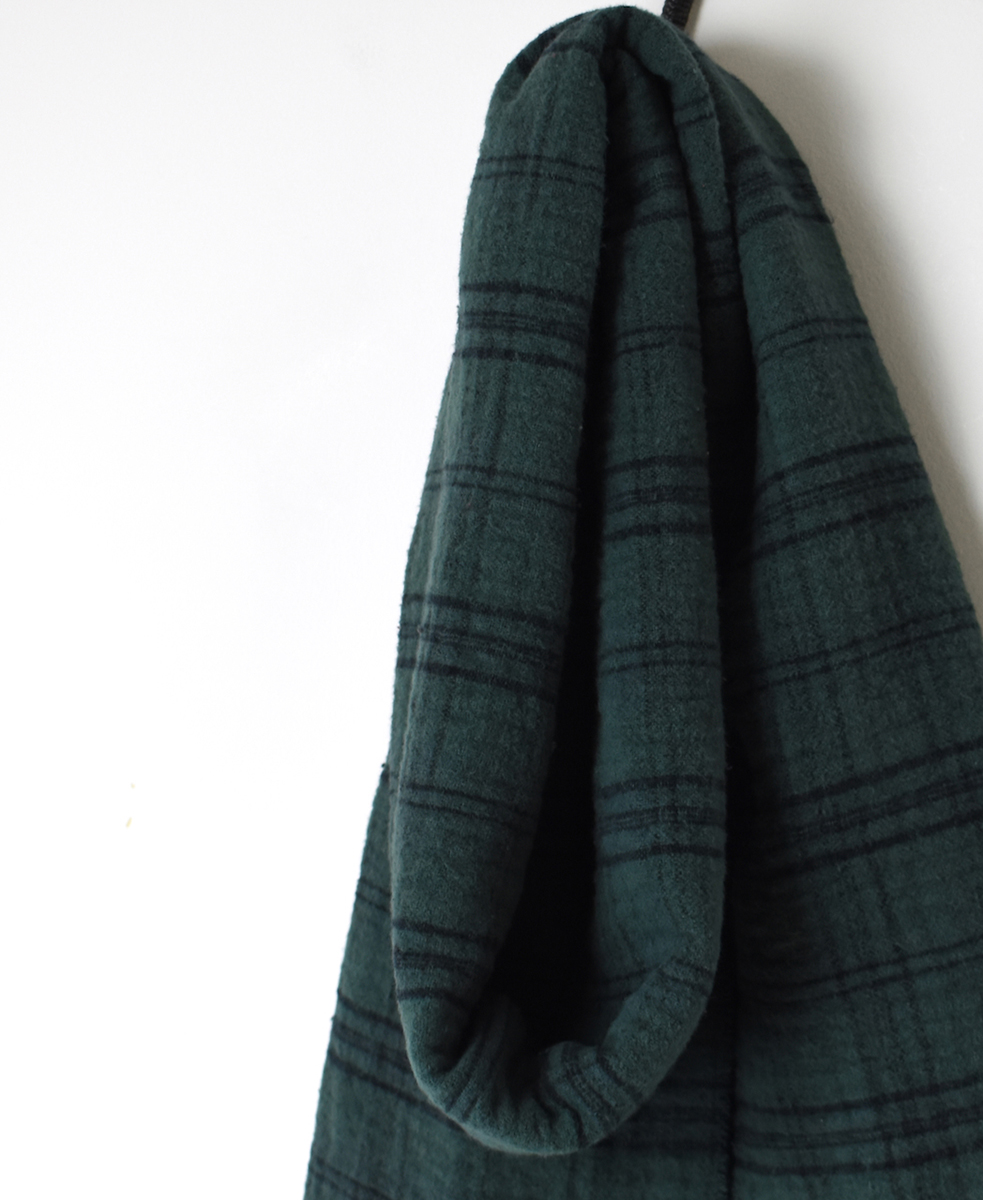 SNAM2251 (スカーフ) COTTON FLANNEL OVERDYED DOUBLE FACE SCARF