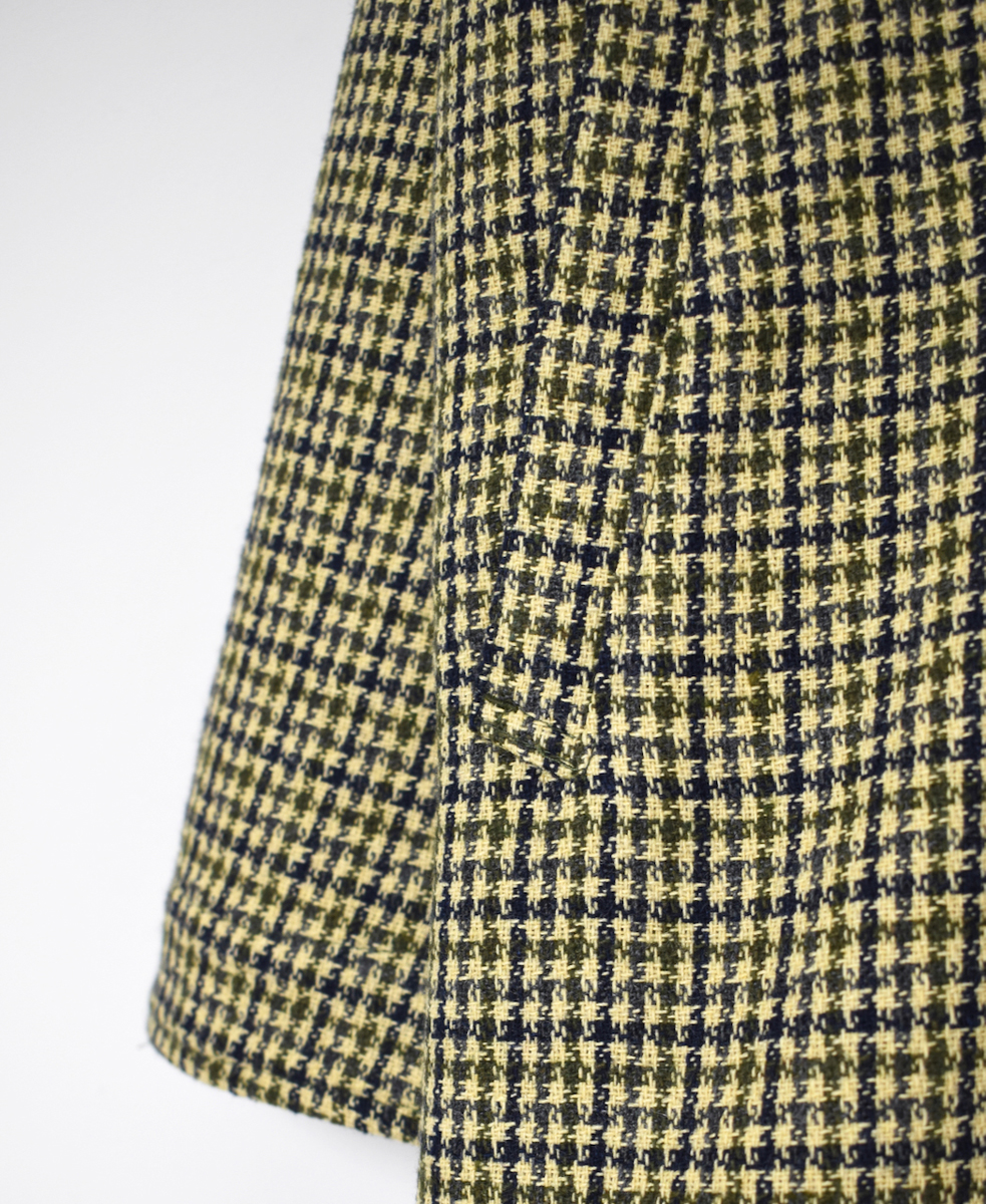 NHT2451WC(ジャケット) MIX WOOL CHECK STAND COLLAR DOUBLE BREAST JACKET