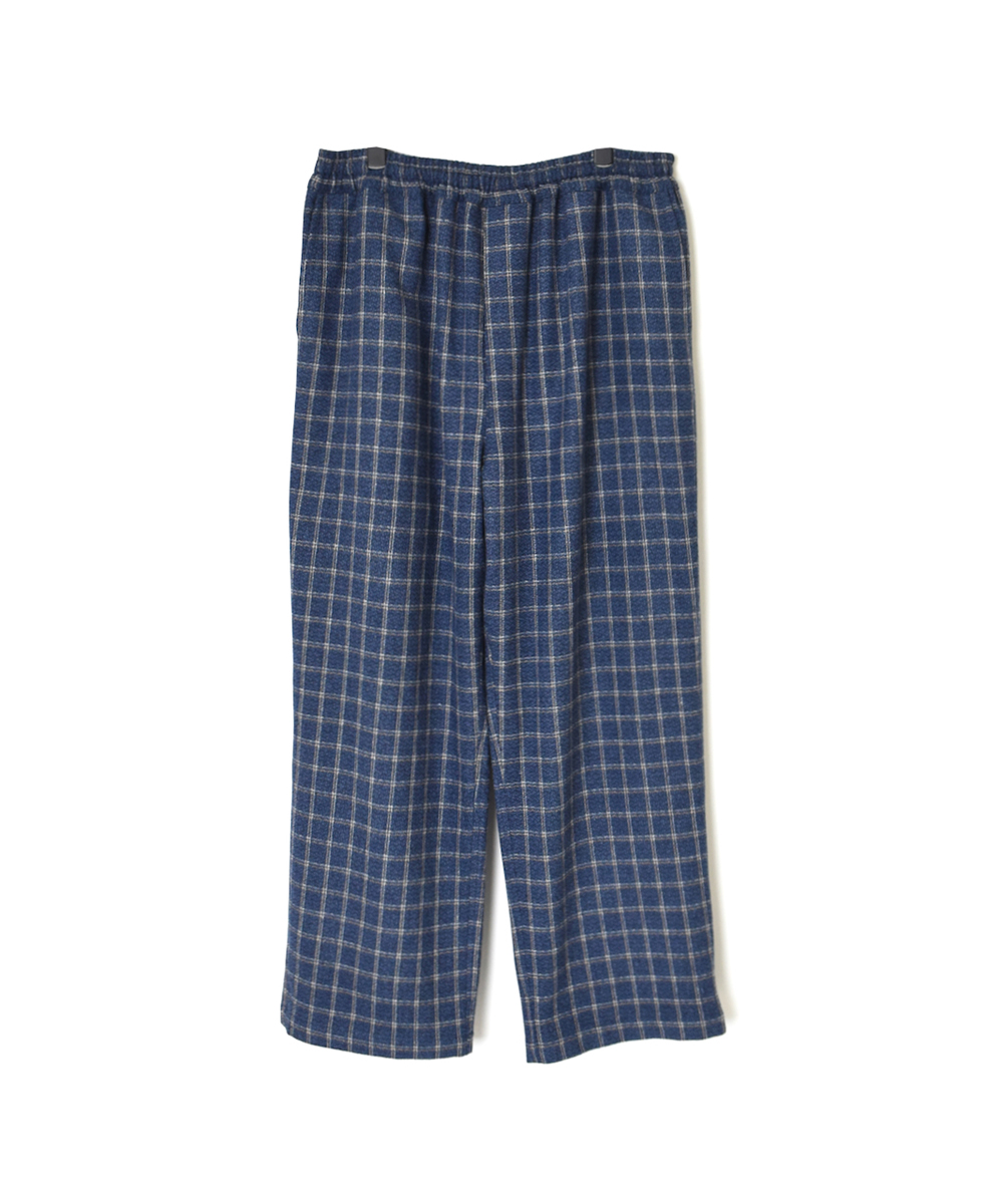 NHT2454WC(パンツ) MIX WOOL CHECK EASY PANTS