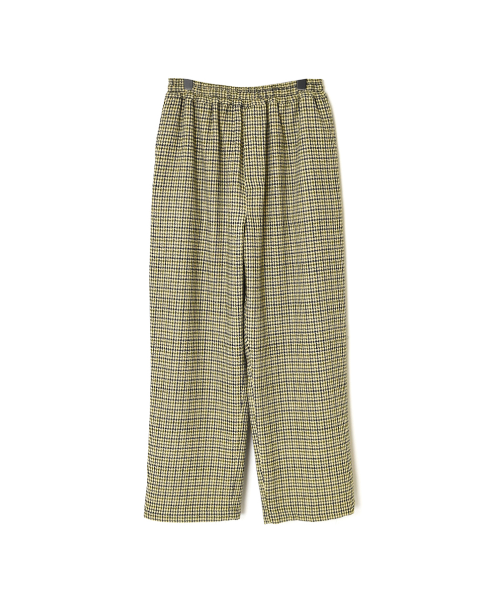 NHT2454WC(パンツ) MIX WOOL CHECK EASY PANTS