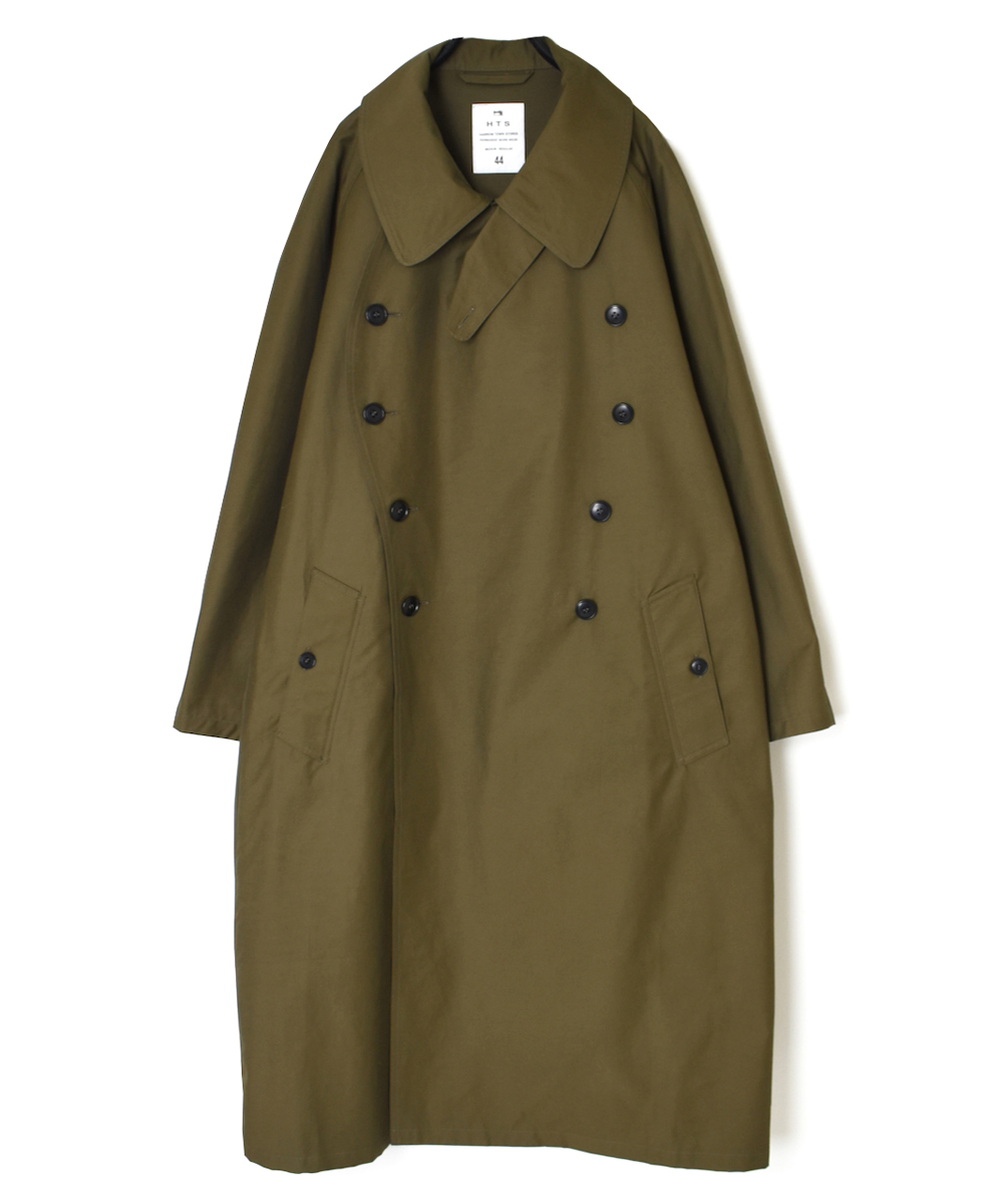 NHT2371KT(コート) COTTON NYLON DOUBLE OVER COAT