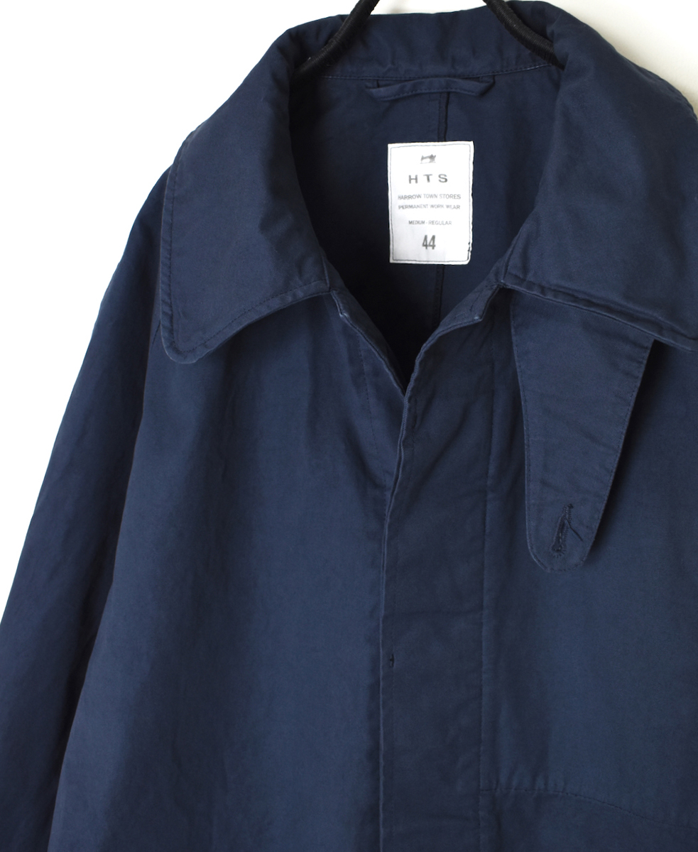 NHT2352DT (コート) HEAVY WEIGHT COTTON TWILL OVERDYE BALMACAAN SHORT COAT