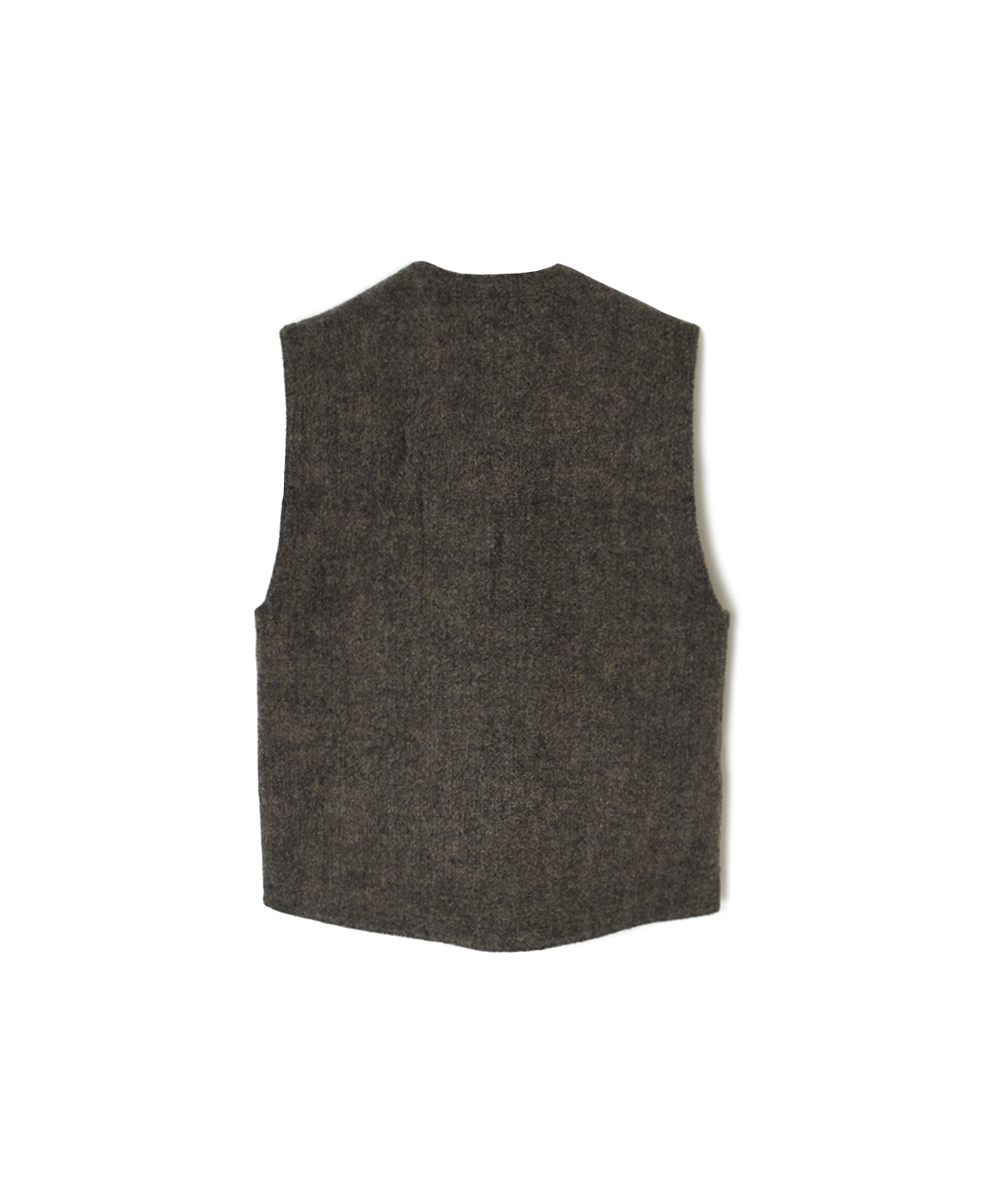 MDSH2461(ベスト) V-NECK ZIPPER VEST