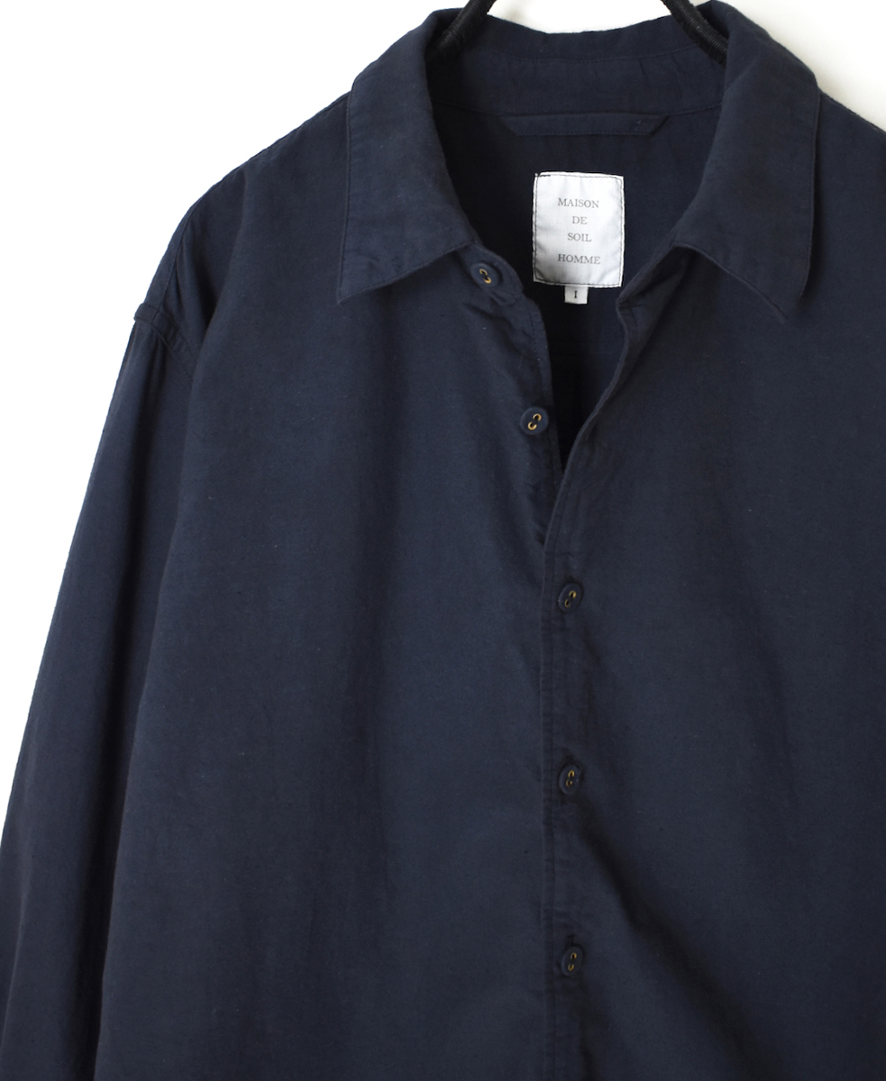 IMDSH2481D(シャツ)VINTAGE POWER LOOM HEAVY COTTON (OVERDYE) MDS REGULAR COLLAR SHIRT