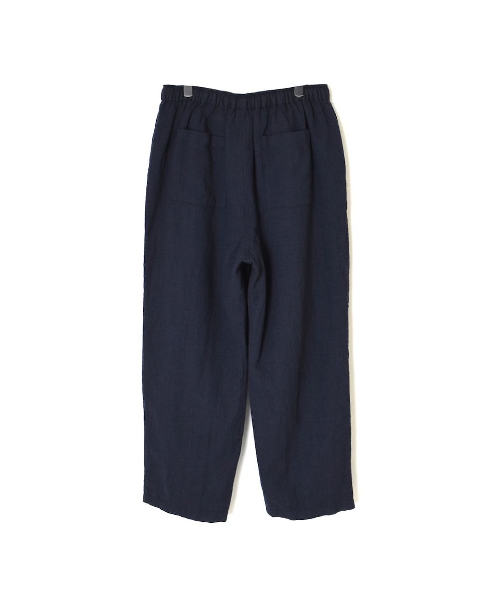 IMDSH2472(パンツ)BOILED WOOL/LINEN PLAIN EASY PANTS