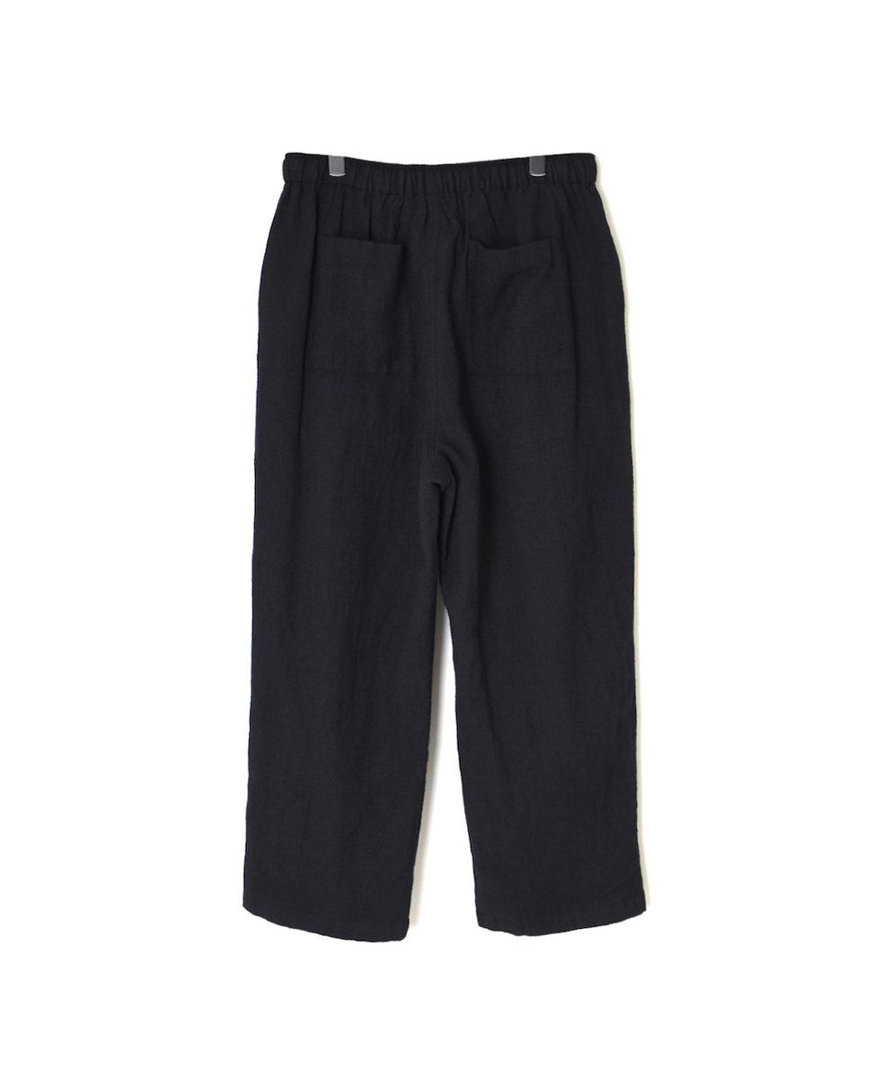 IMDSH2472(パンツ)BOILED WOOL/LINEN PLAIN EASY PANTS