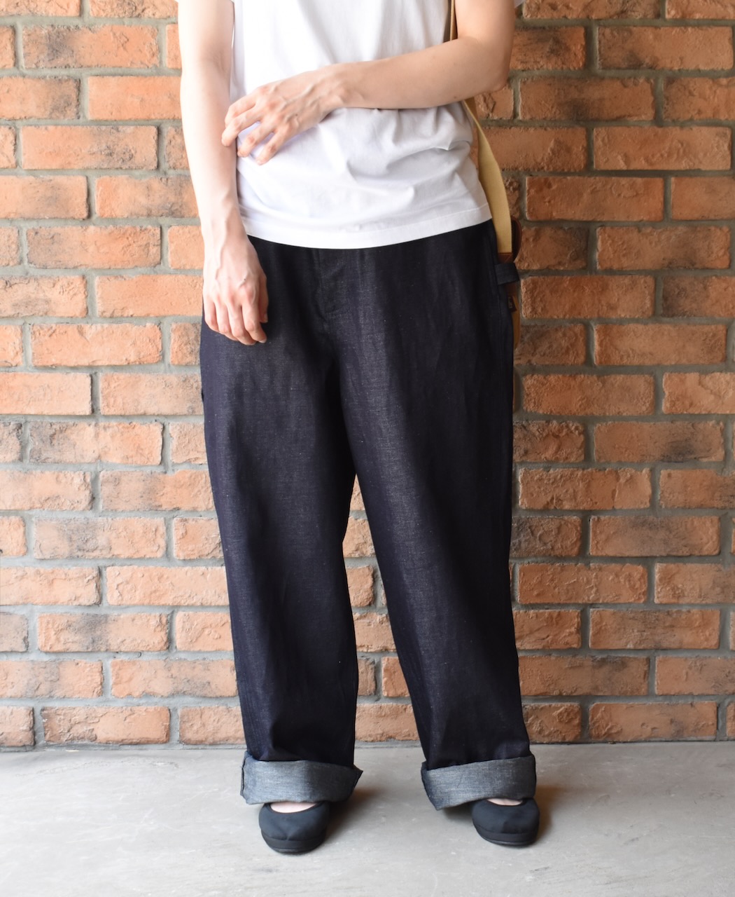 GNAM2451(パンツ) 9.5oz COTTON/LINEN DENIM PAINTER PANTS