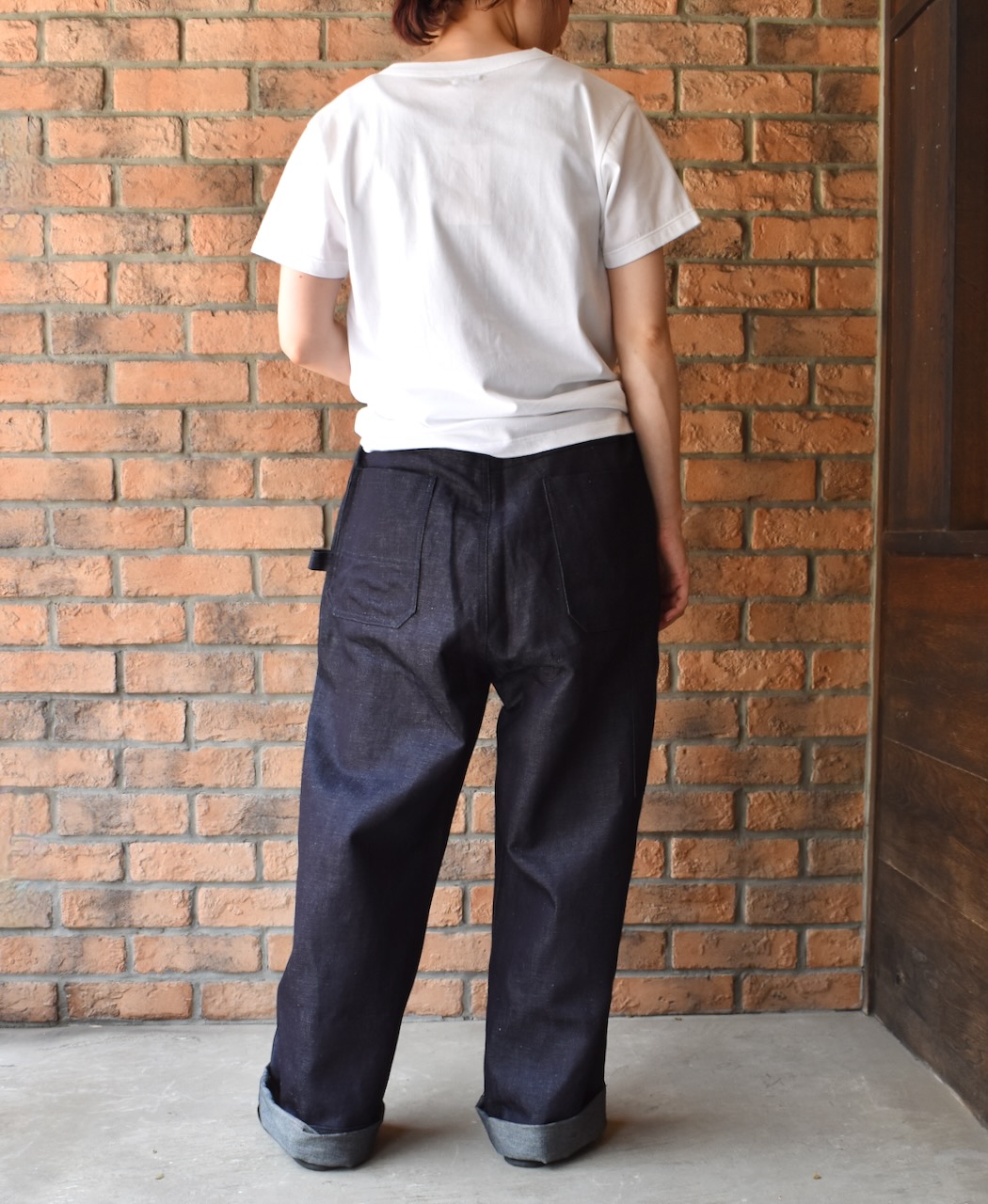 GNAM2451(パンツ) 9.5oz COTTON/LINEN DENIM PAINTER PANTS