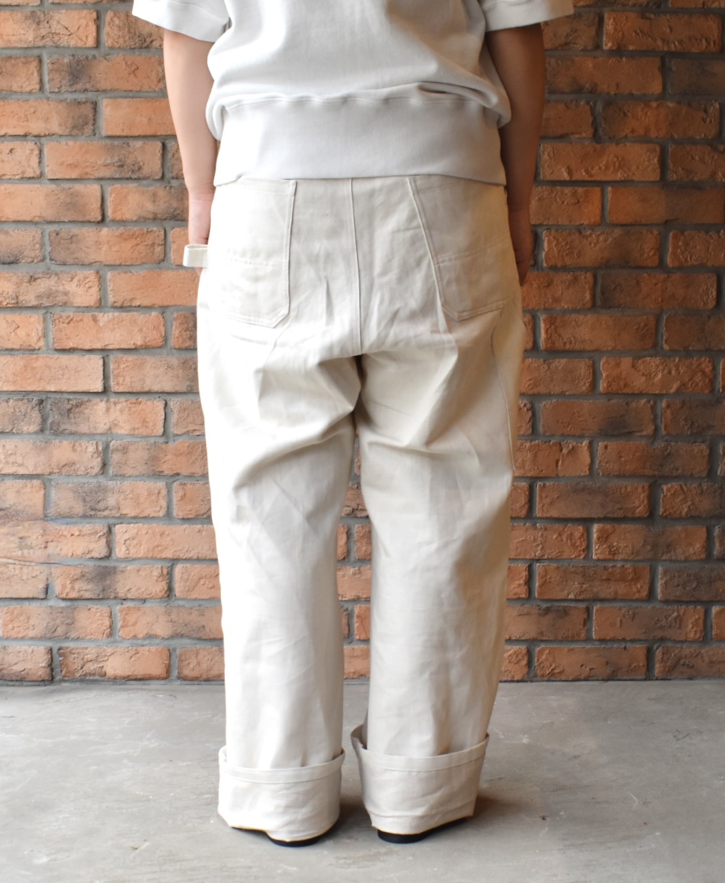 GNAM2451(パンツ) 9.5oz COTTON/LINEN DENIM PAINTER PANTS