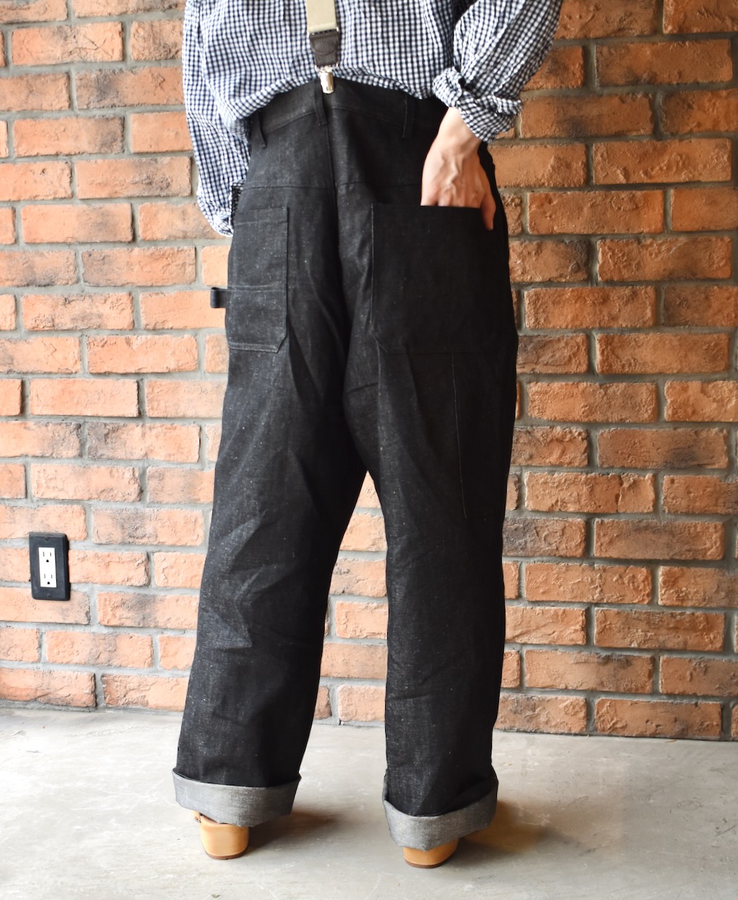 GNAM2451(パンツ) 9.5oz COTTON/LINEN DENIM PAINTER PANTS