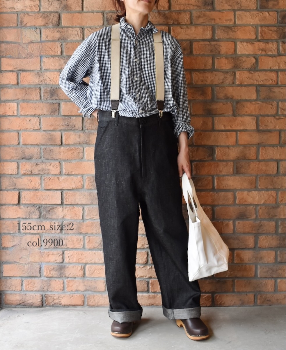 GNAM2451(パンツ) 9.5oz COTTON/LINEN DENIM PAINTER PANTS