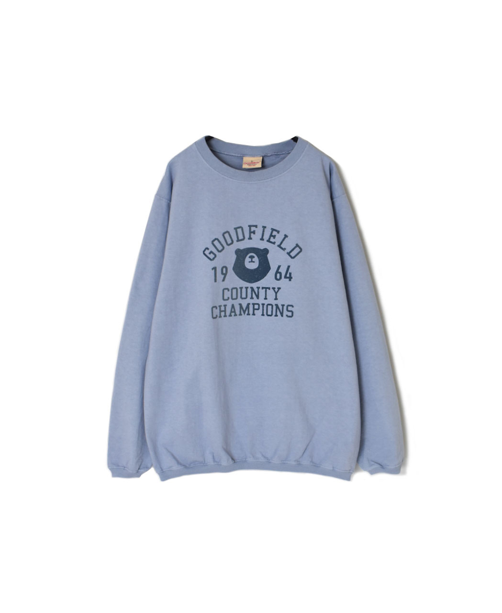 NGW9951 2754(Tシャツ) "COUNTY BEAR" CREW NECK L/SL WITH CUFF&HEM RIB