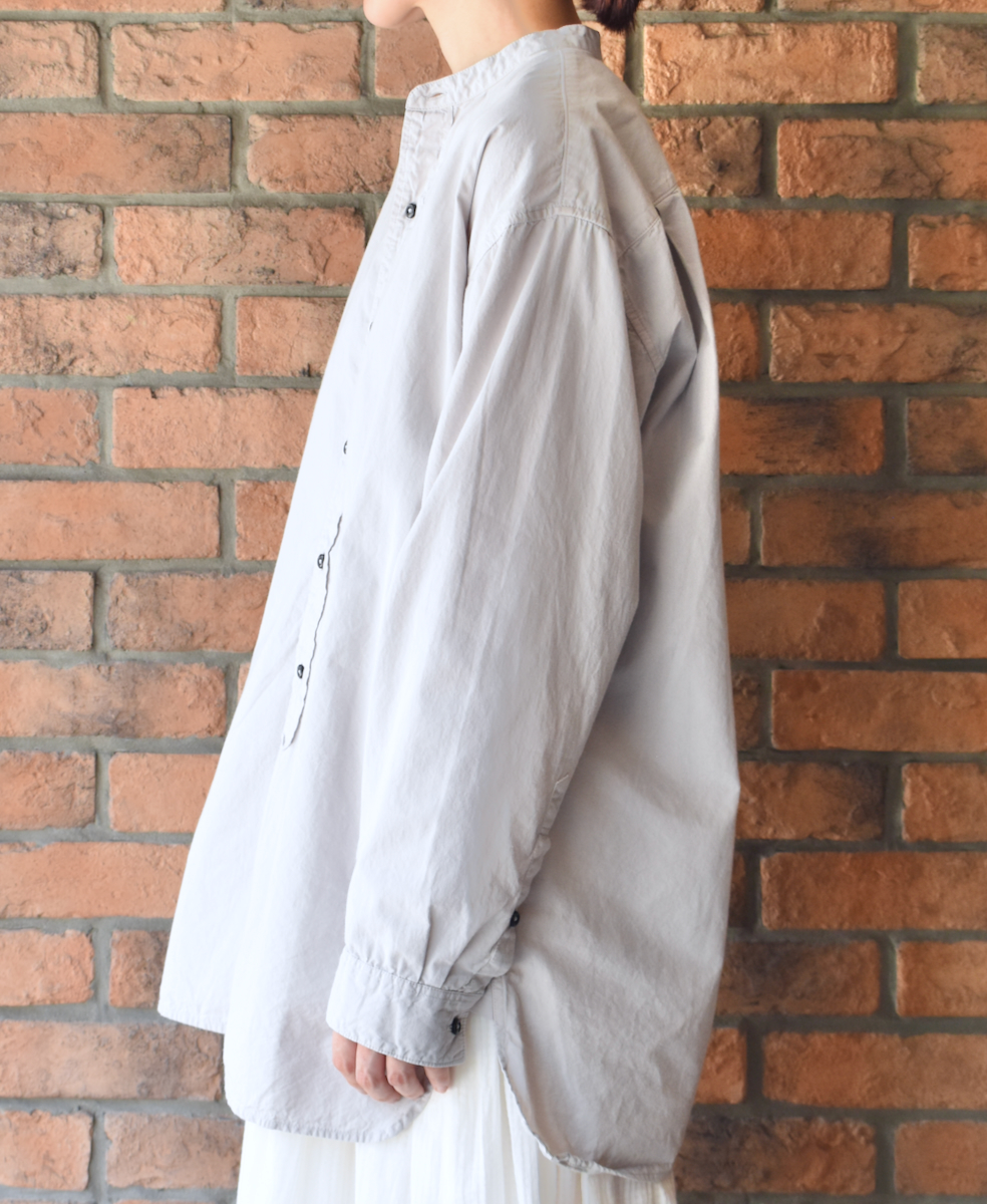 INAM2471PD(シャツ) 40s POPLIN OVERDYED UTILITY SHIRT