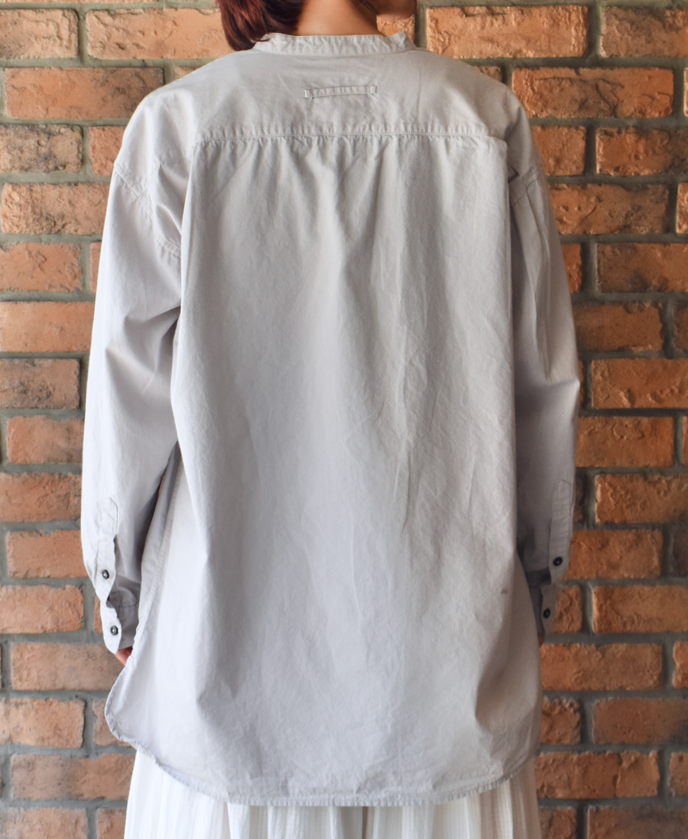 INAM2471PD(シャツ) 40s POPLIN OVERDYED UTILITY SHIRT