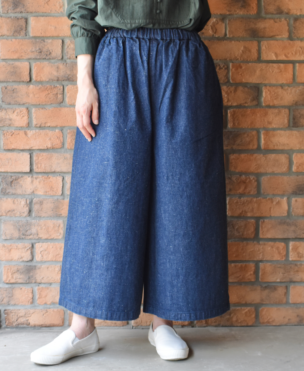 GNMDS2062OWD(パンツ) 9.5oz ONE WASH DENIM CULOTTES