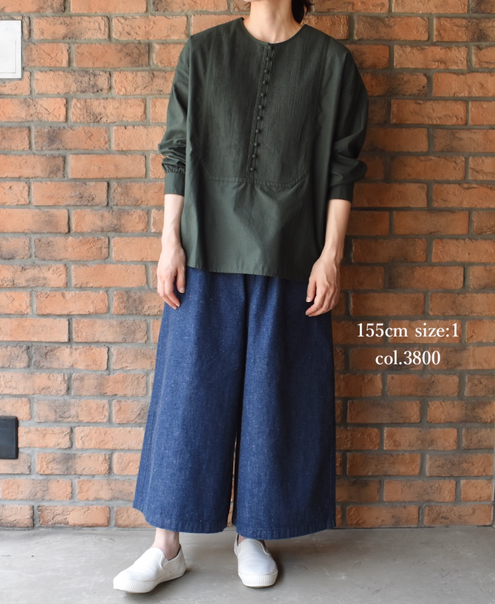 GNMDS2062OWD(パンツ) 9.5oz ONE WASH DENIM CULOTTES