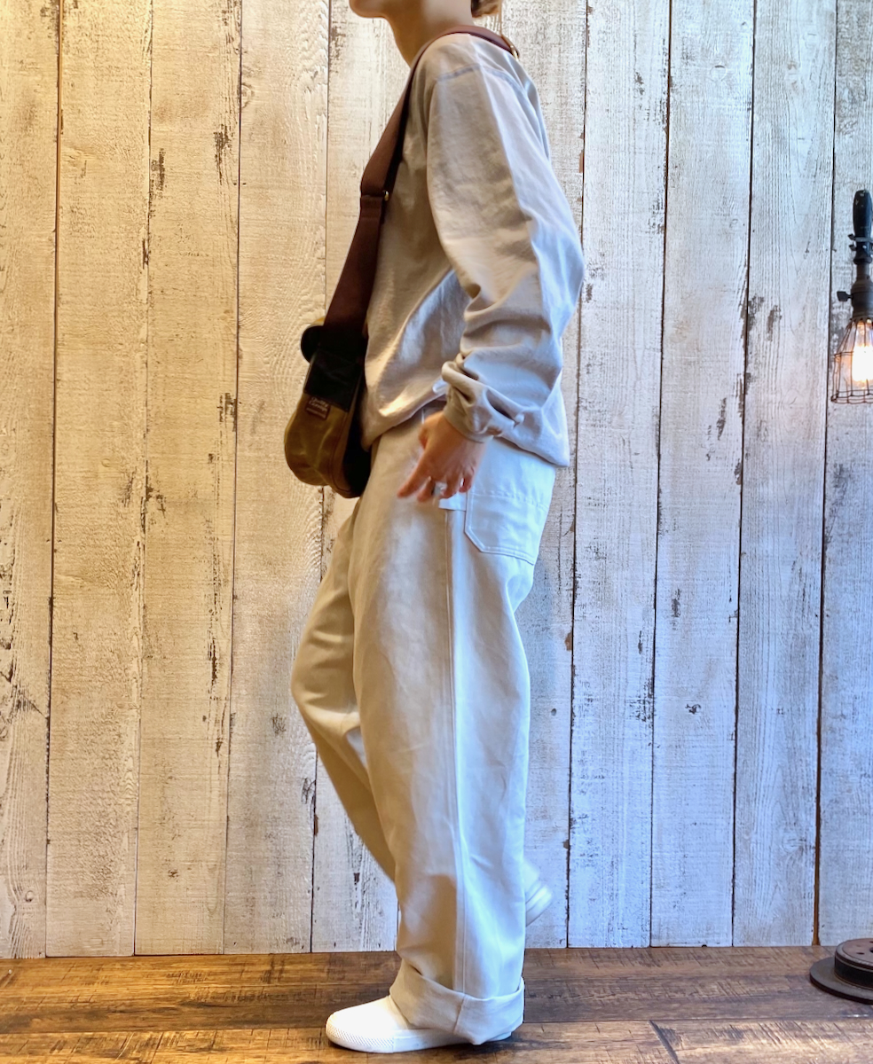 GNAM2451(パンツ) 9.5oz COTTON/LINEN DENIM PAINTER PANTS