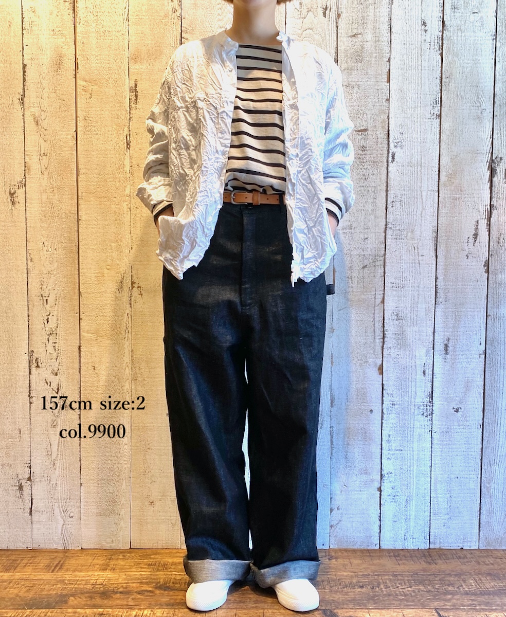 GNAM2451(パンツ) 9.5oz COTTON/LINEN DENIM PAINTER PANTS