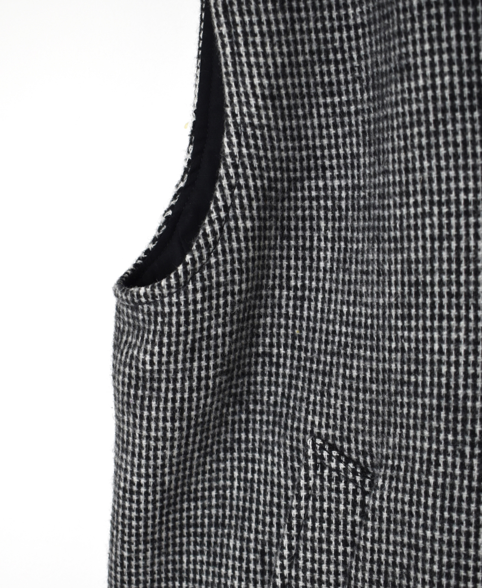 PNAM2461S(ベスト) MELTON DOUBLE BREATED VEST WITH LINING