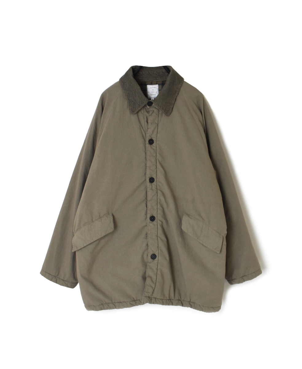 MDSH2451D(ジャケット) PADDED 40s POPLIN REGULAR COLLAR JACKET