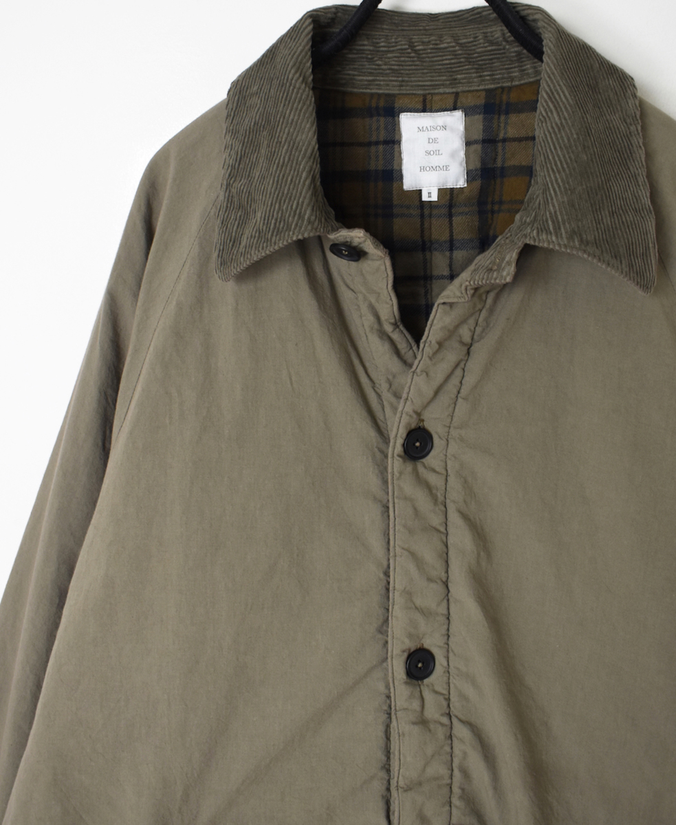 MDSH2451D(ジャケット) PADDED 40s POPLIN REGULAR COLLAR JACKET