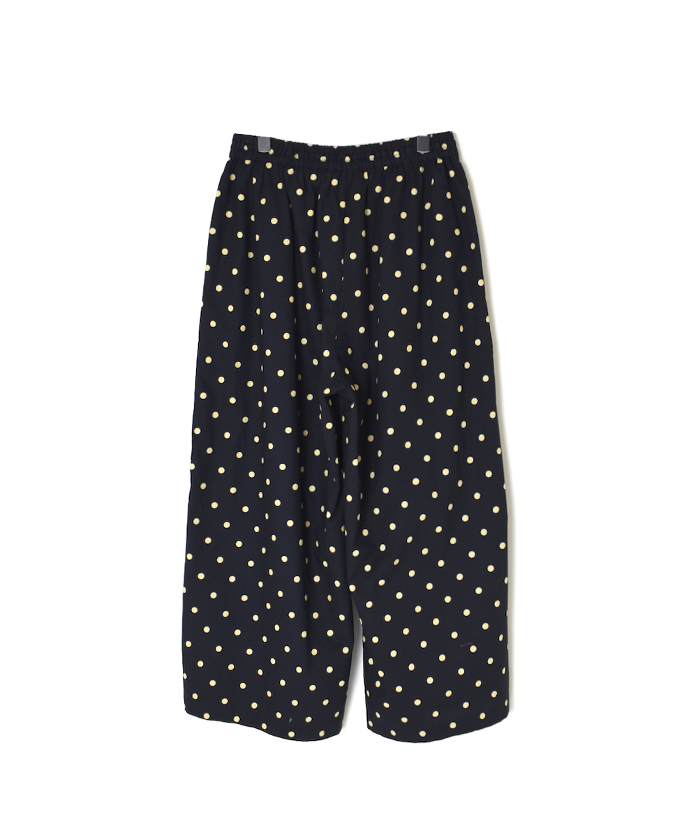 NSL22536 (パンツ) 40s POPLIN DOT PRINT WIDE EASY PANTS