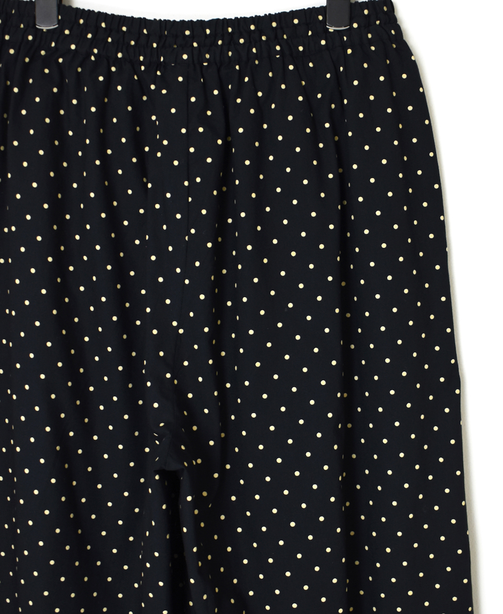 NSL22536 (パンツ) 40s POPLIN DOT PRINT WIDE EASY PANTS