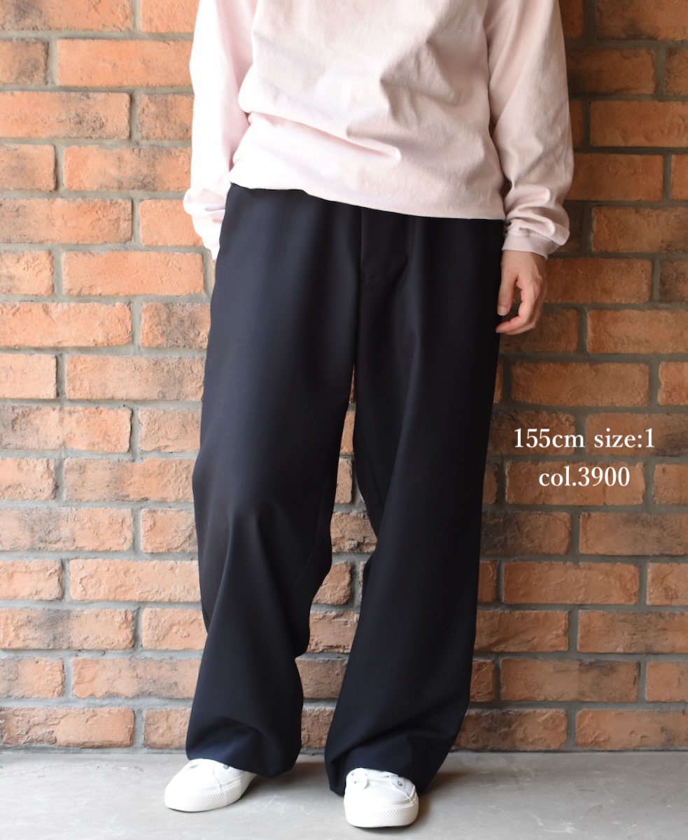 GMDSH2461(パンツ) SUPER 100 WOOL AUTHENTIC TROUSERS