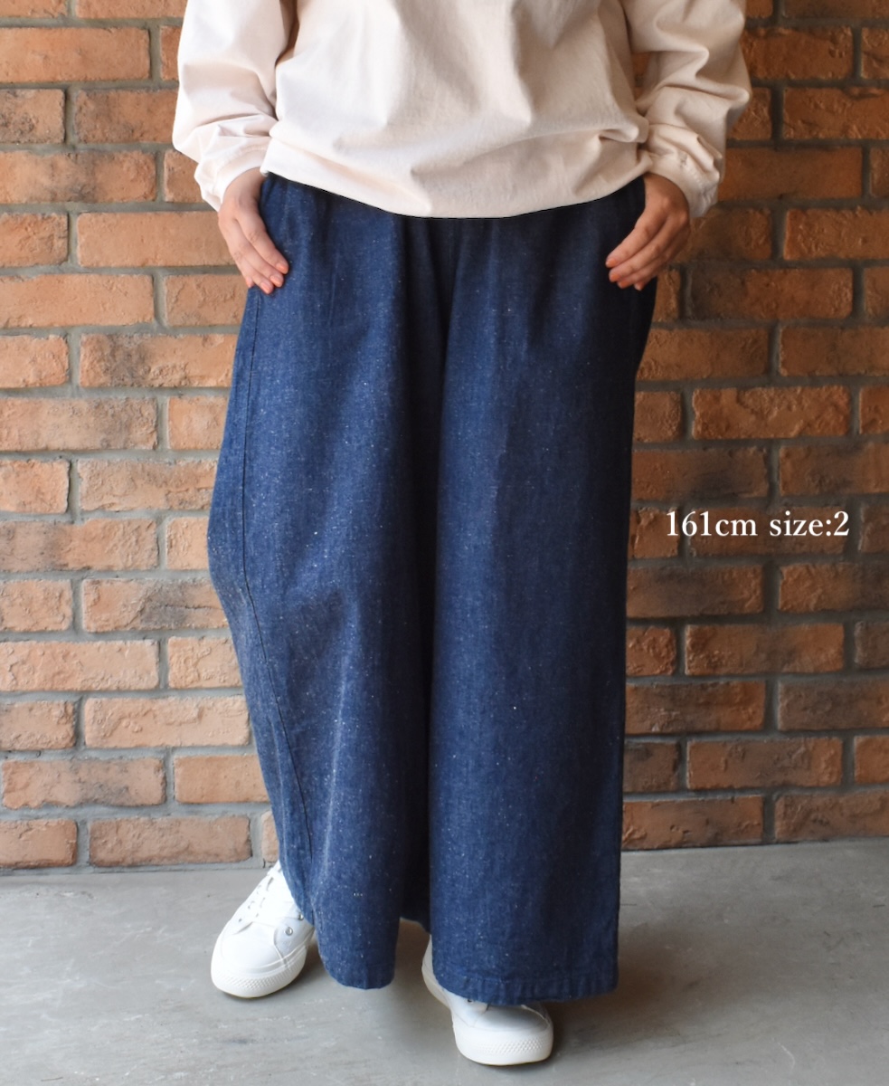 GNMDS2062OWD(パンツ) 9.5oz ONE WASH DENIM CULOTTES