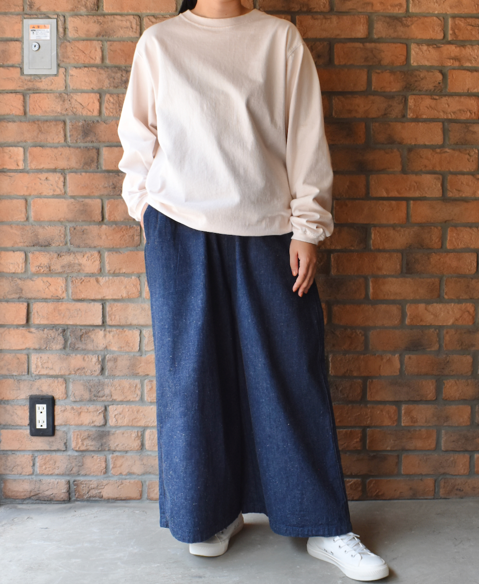 GNMDS2062OWD(パンツ) 9.5oz ONE WASH DENIM CULOTTES