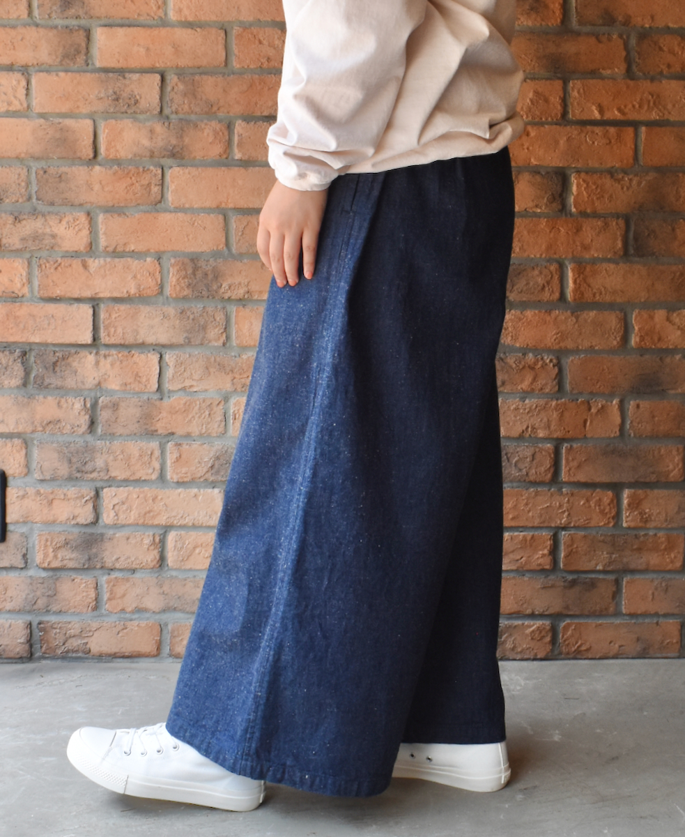 GNMDS2062OWD(パンツ) 9.5oz ONE WASH DENIM CULOTTES