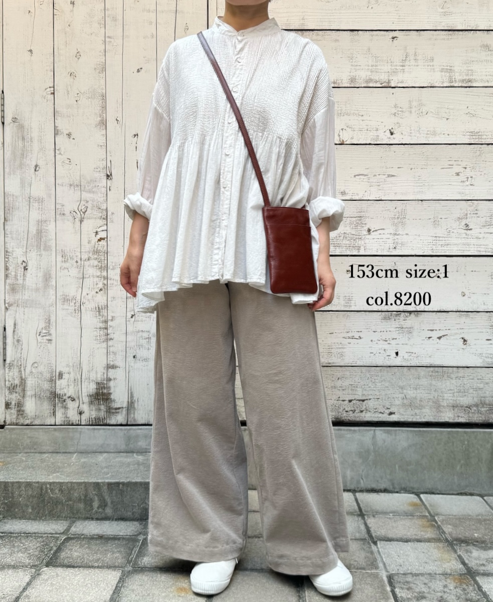 GNMDS2052CP(パンツ) 11WALW CORDUROY EASY WIDE PANTS