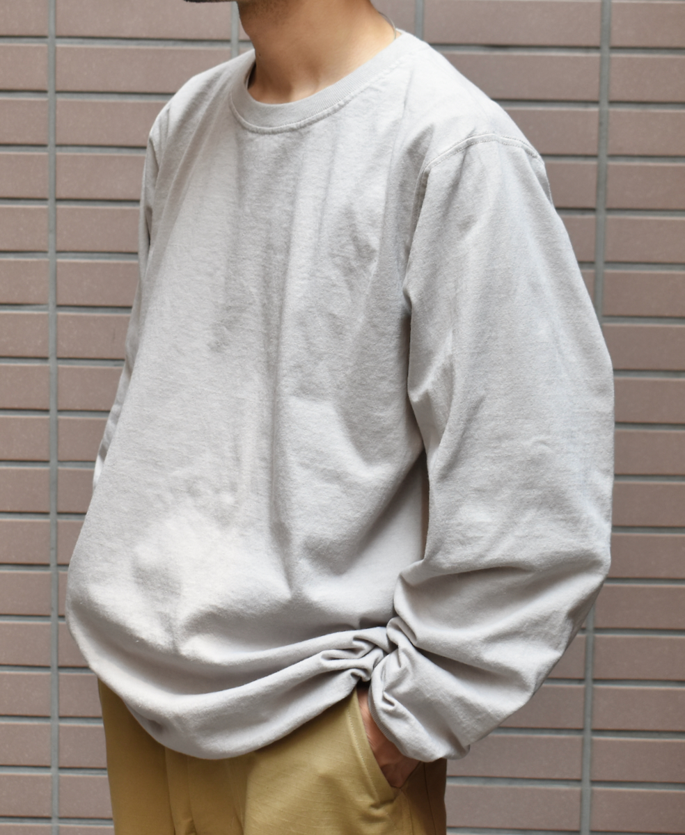 NGW9951 (Tシャツ) CREW NECK L/SL WITH CUFF & HEM RIB