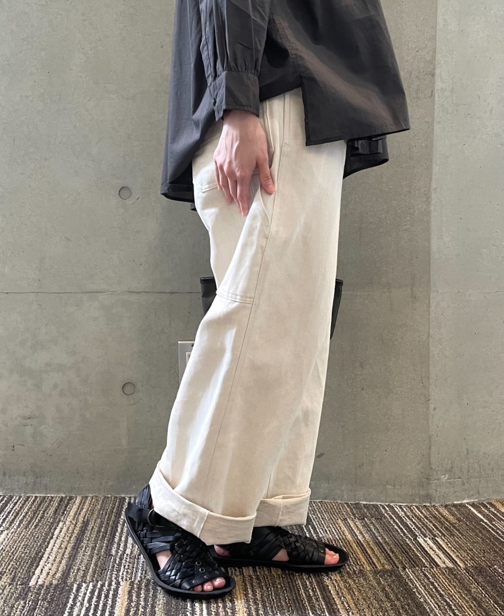 GNAM2451(パンツ) 9.5oz COTTON/LINEN DENIM PAINTER PANTS