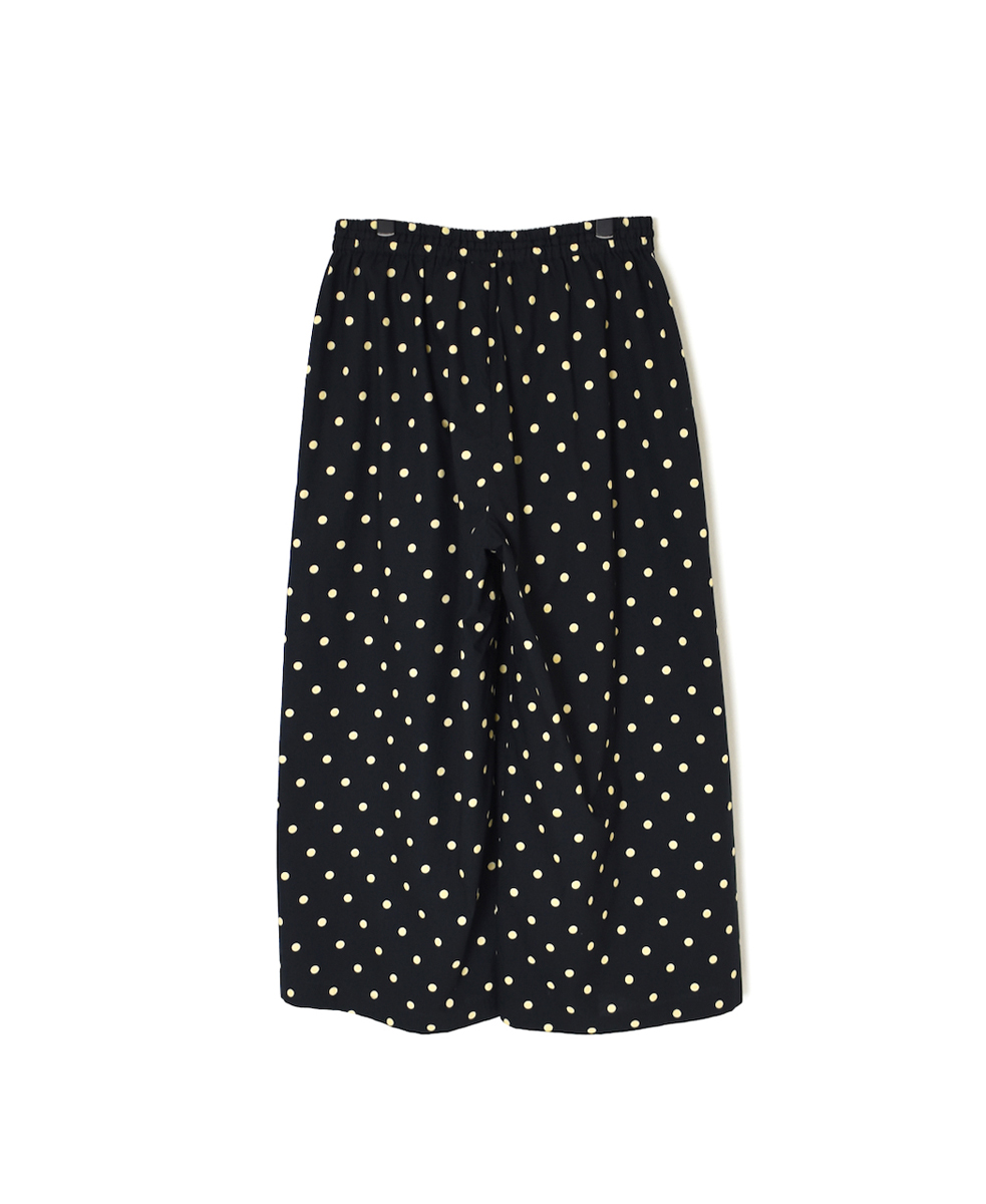 NSL22536 (パンツ) 40s POPLIN DOT PRINT WIDE EASY PANTS