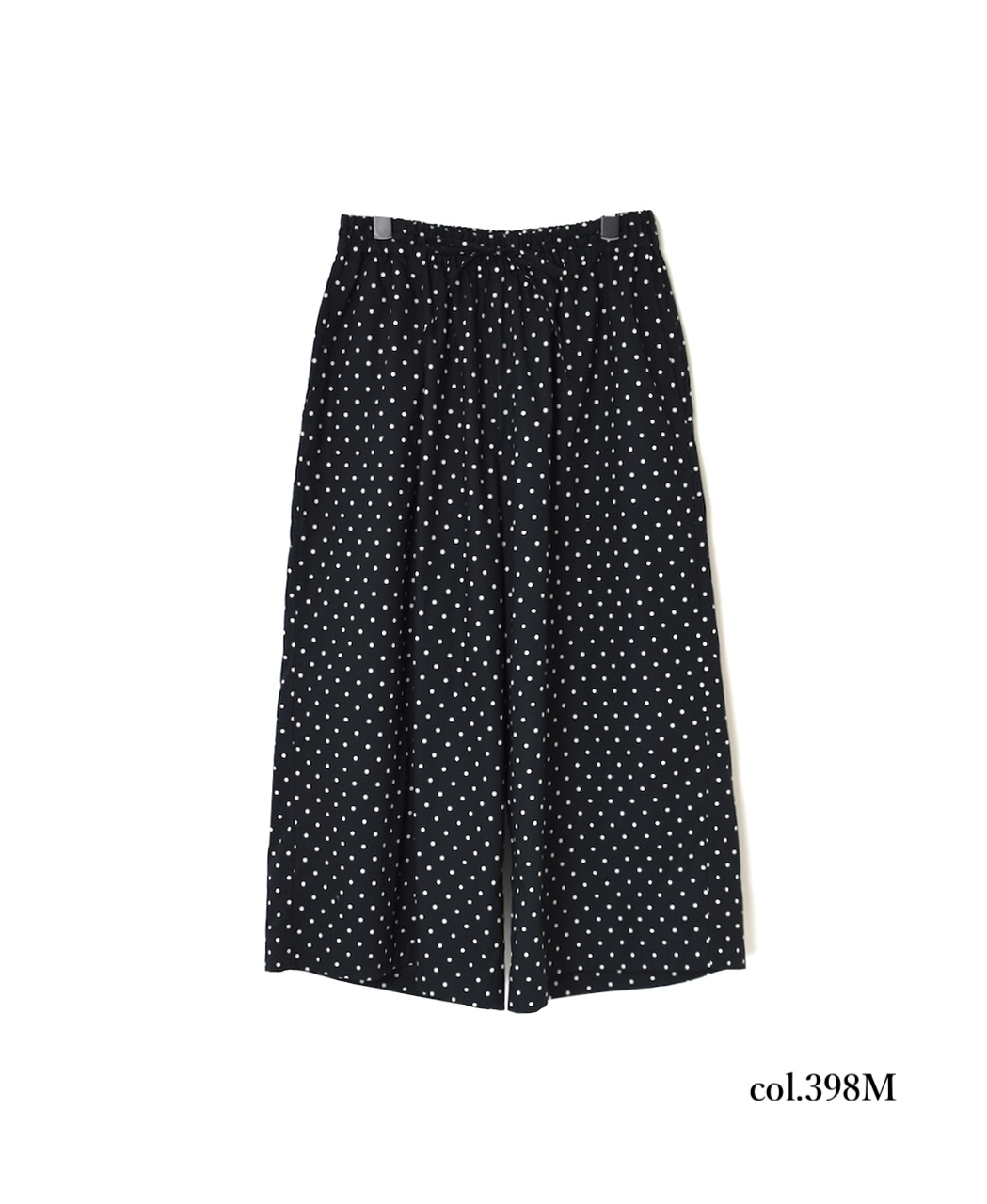 NSL22536 (パンツ) 40s POPLIN DOT PRINT WIDE EASY PANTS