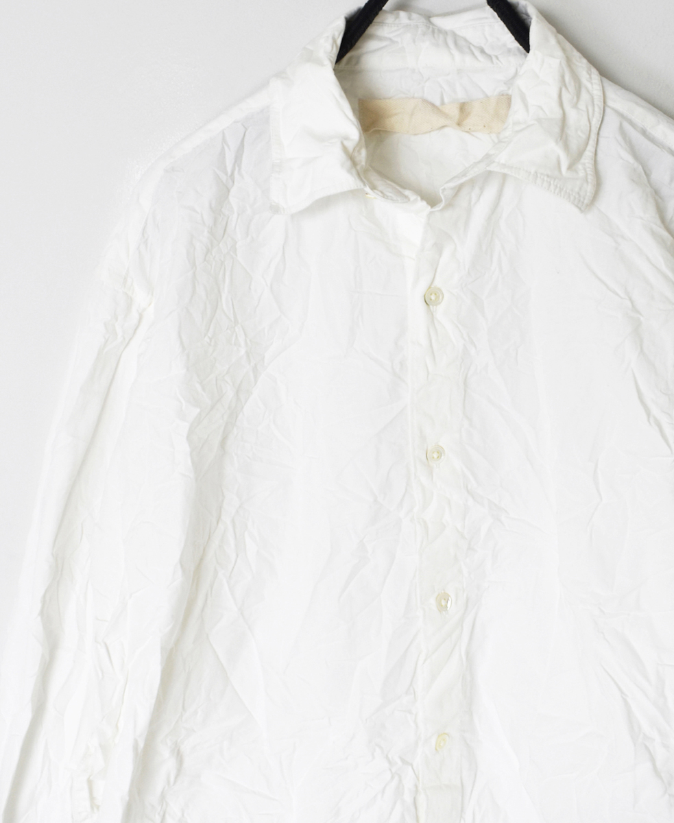 NVL2411W(シャツ) 40s ORGANIC POPLIN REGULAR L/SL SHIRT