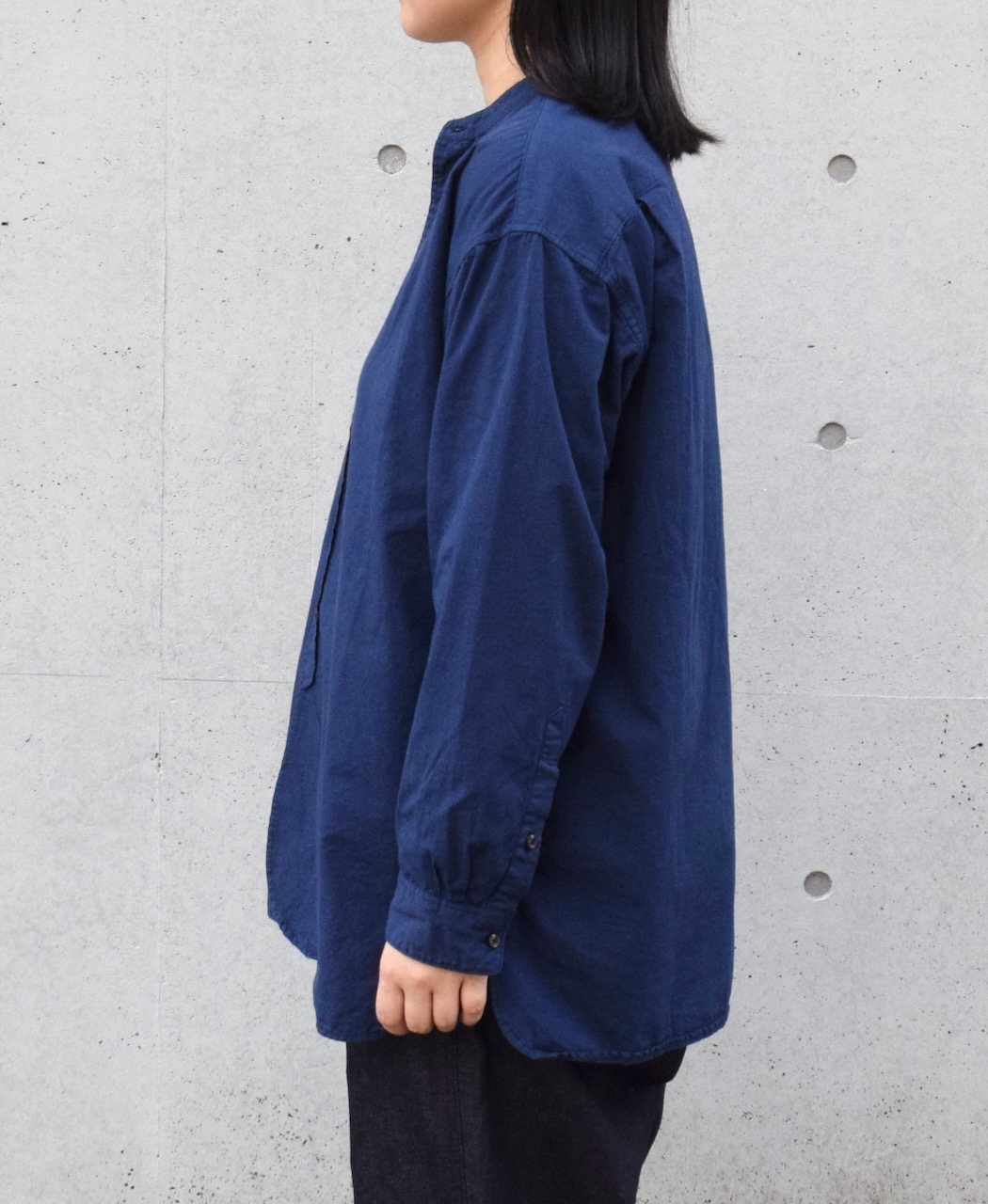 INAM2471PD(シャツ) 40s POPLIN OVERDYED UTILITY SHIRT